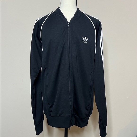 🎬Adidas Men's Black Bomber Jacket - Picture 4 of 10